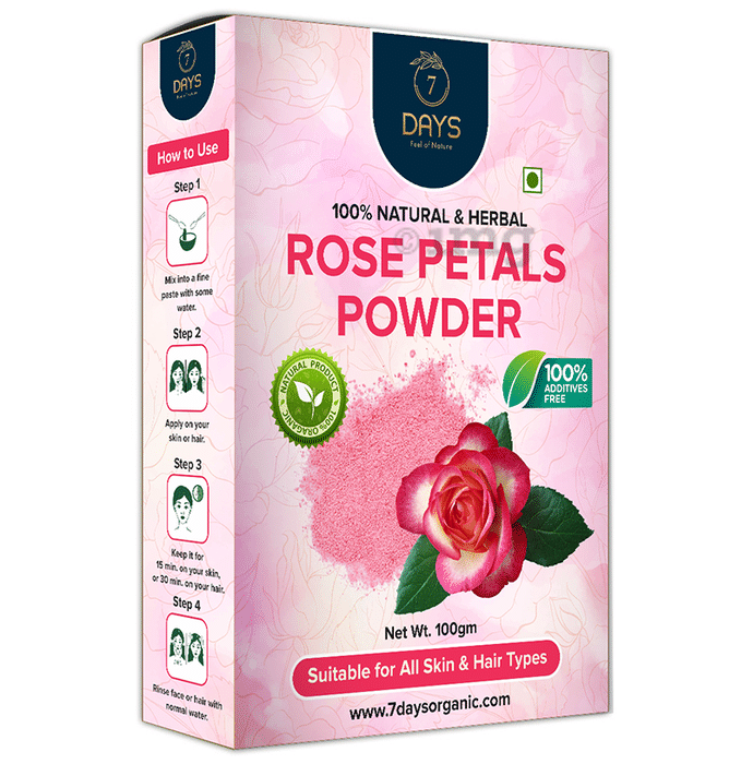 7Days Rose Petals Powder