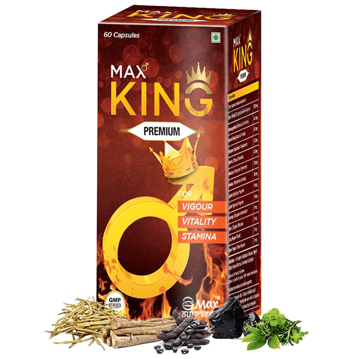 Max Ayurveda Max King Premium Capsule for Men