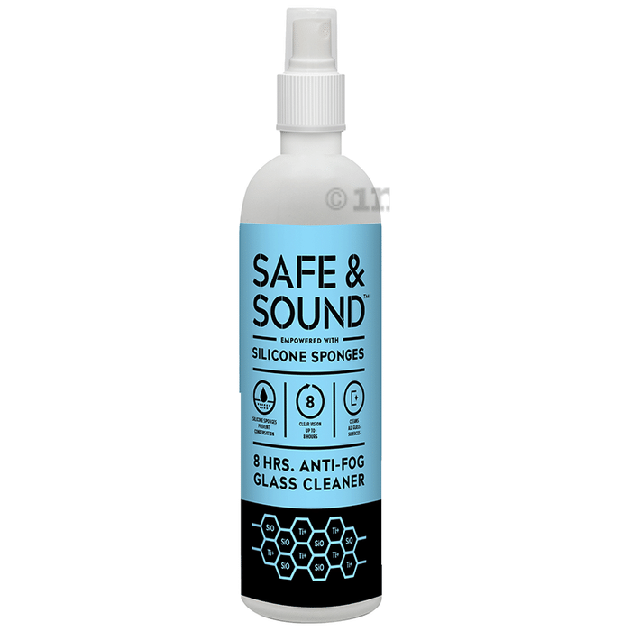 Safe & Sound 8 Hrs Anti-Fog Glass Cleaner