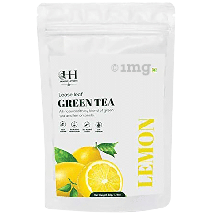 Healthy & Hygiene Loose Leaf Lemon Green Tea