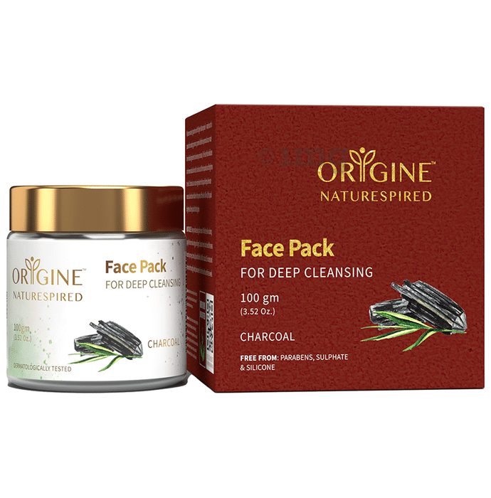 Origine Naturespired Face Pack Charcoal for Deep Cleansing