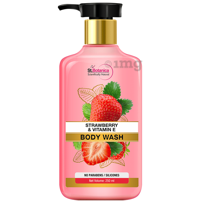 St.Botanica Strawberry & Vitamin E Body Wash