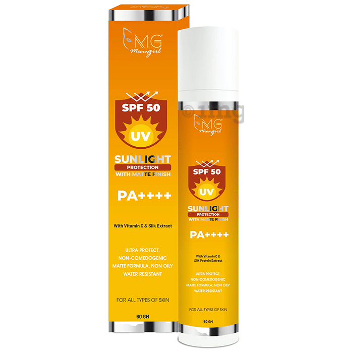 MG Meowgirl UV Sunlight Protection with Matte Finish Gel SPF 50 PA++++