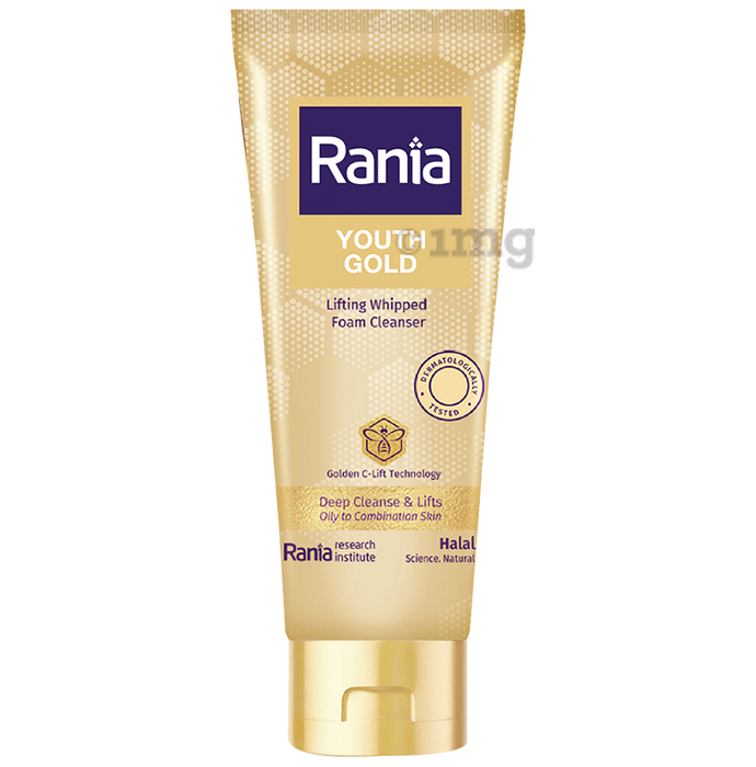 Rania Youth Gold Lifting Whipped Foam Cleanser