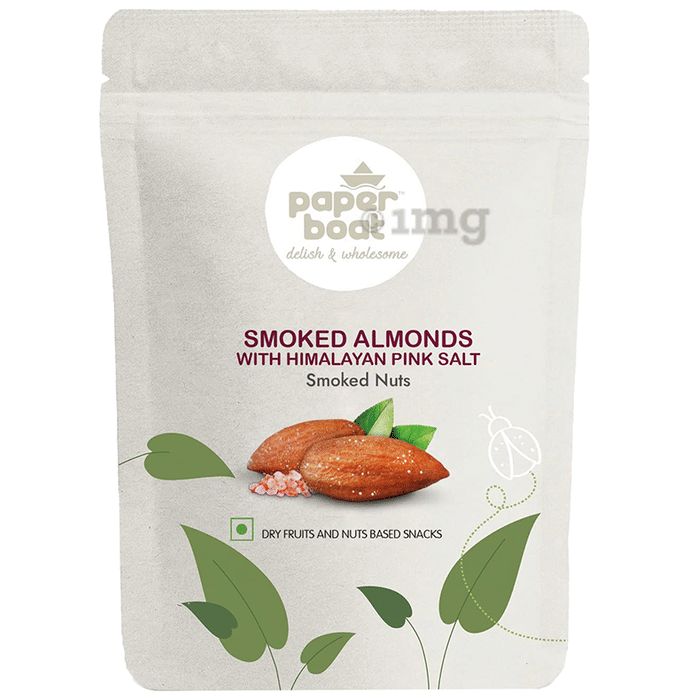 Paper Boat Smoked Almonds with Himalayan Pink Salt