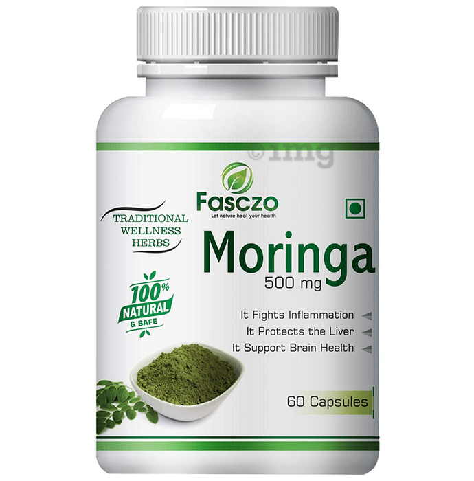 Fasczo Moringa 500mg Capsule