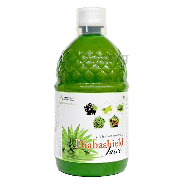 Pranacharya Green Shield Diabashield Juice