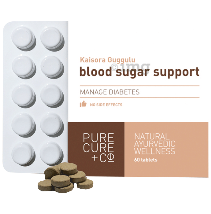 Pure Cure Kaisora Guggulu Blood Sugar Support Tablet