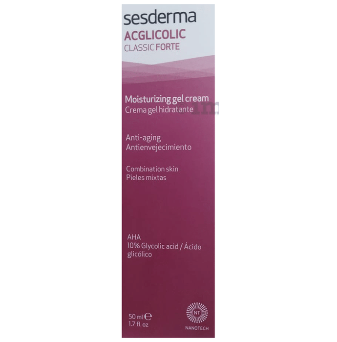 Sesderma Acglicolic Classic Forte Anti-Ageing Gel Cream | For Combination Skin