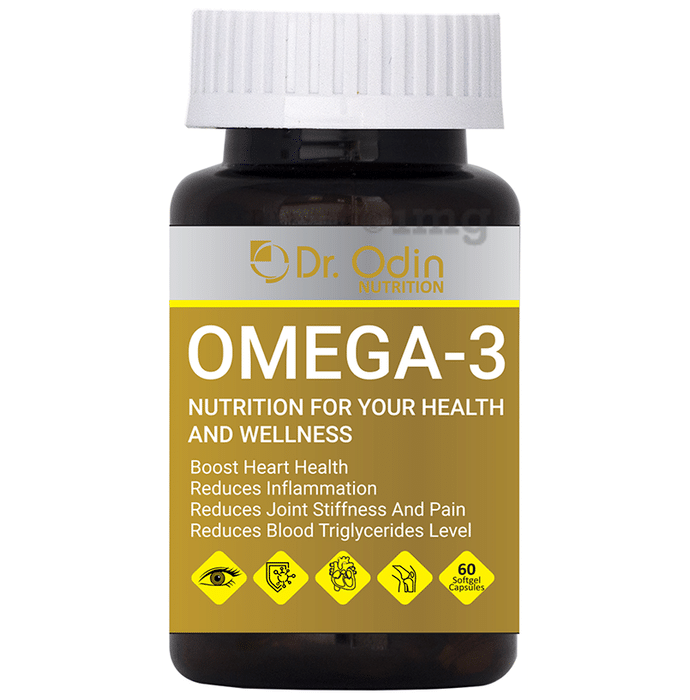 Dr. Odin Nutrition Omega 3 Softgel Capsule