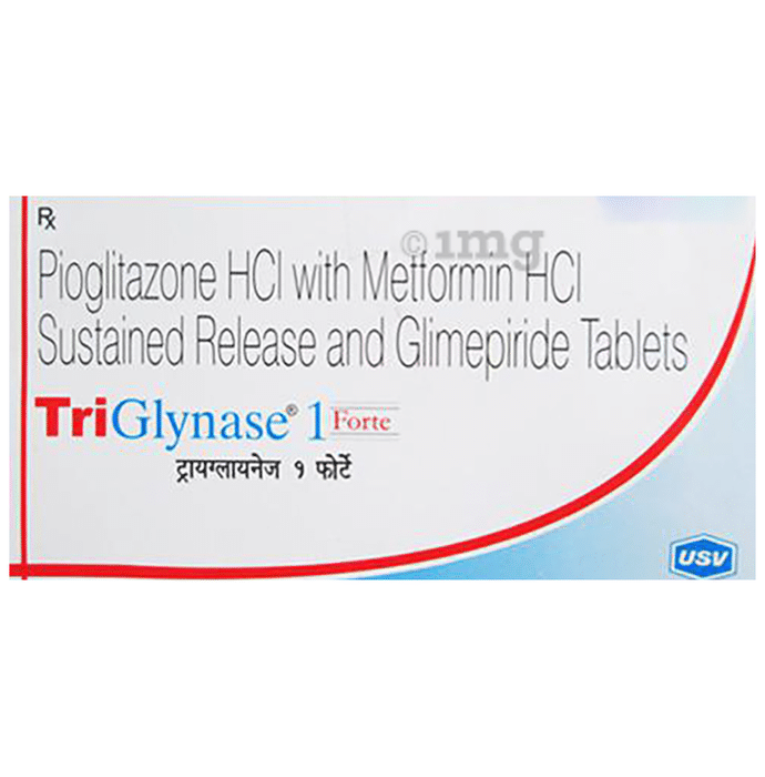 Triglynase 1 Forte Tablet SR
