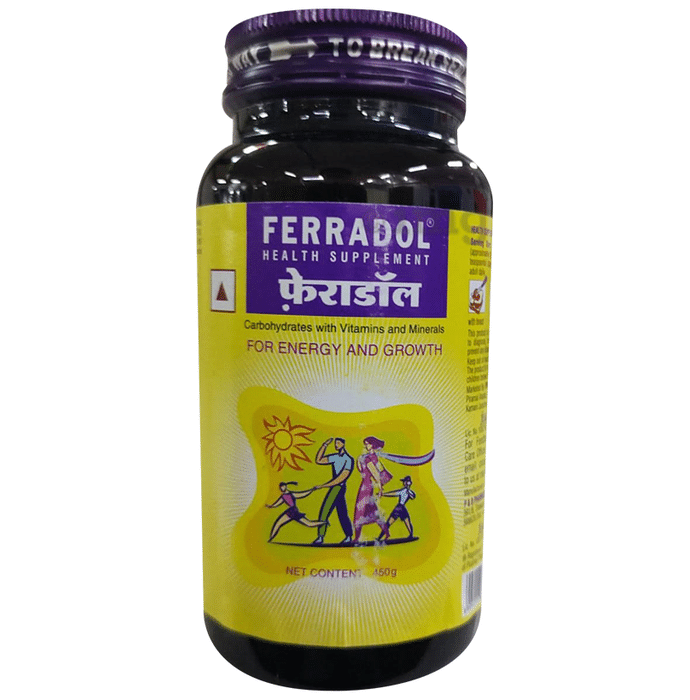 Ferradol Health Supplement with Carbohydrates, Vitamins & Minerals | For Energy and Growth