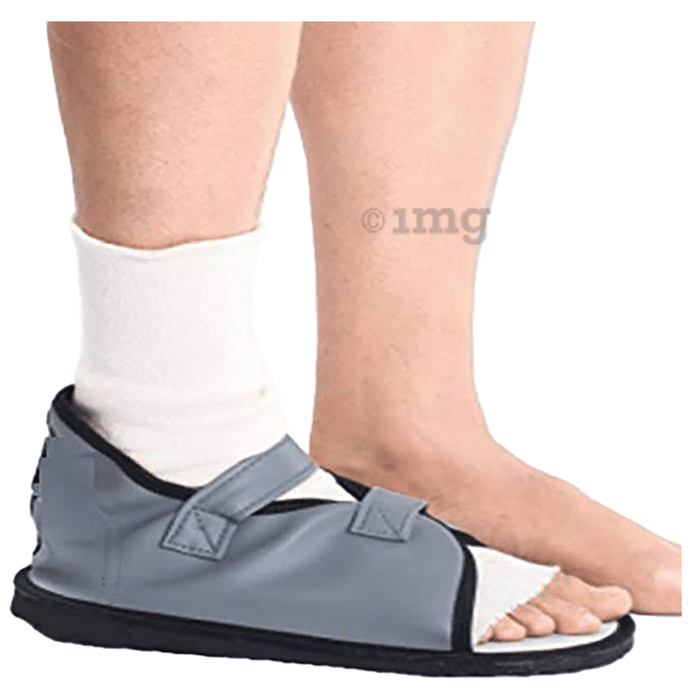 Fidelis Healthcare Cast Shoes Large Grey