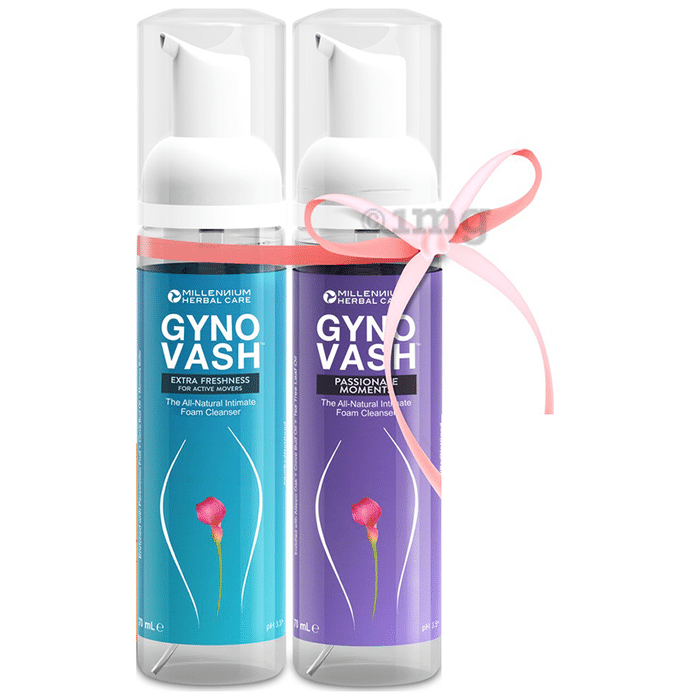 Millennium Herbal Care Gyno Vash Active Kit