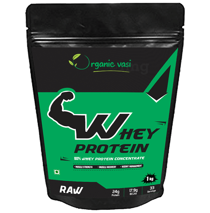 Organic Vasi Raw Whey Protein 80% Whey Protein Concentrate Powder