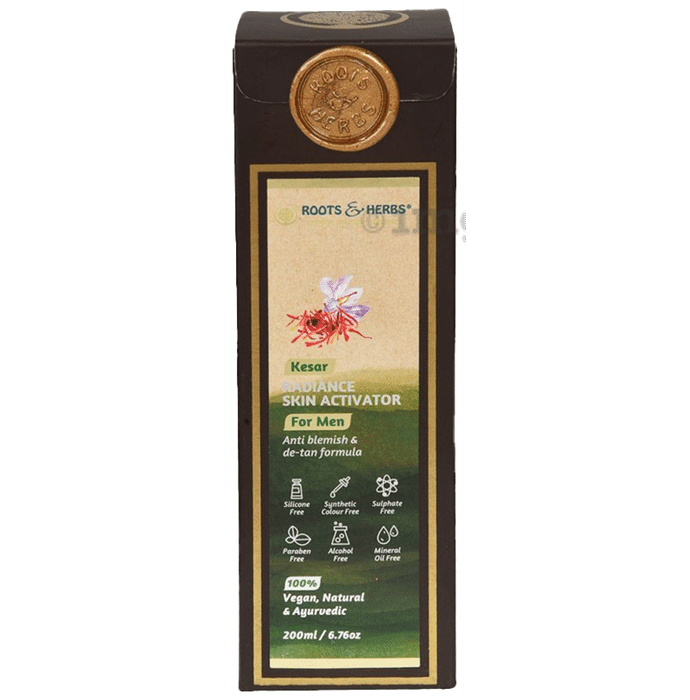 Roots and Herbs Kesar Radiance Skin Activator for Men