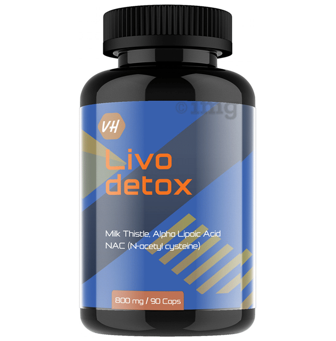 Vitaminhaat Livo Detox Milk Thistle 800mg Capsule