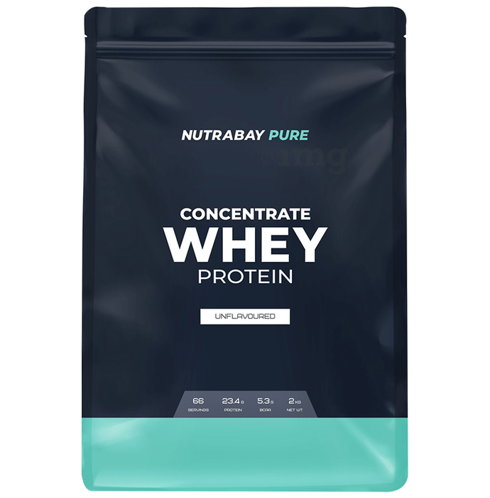 Nutrabay Pure Concentrate Whey Protein Unflavoured