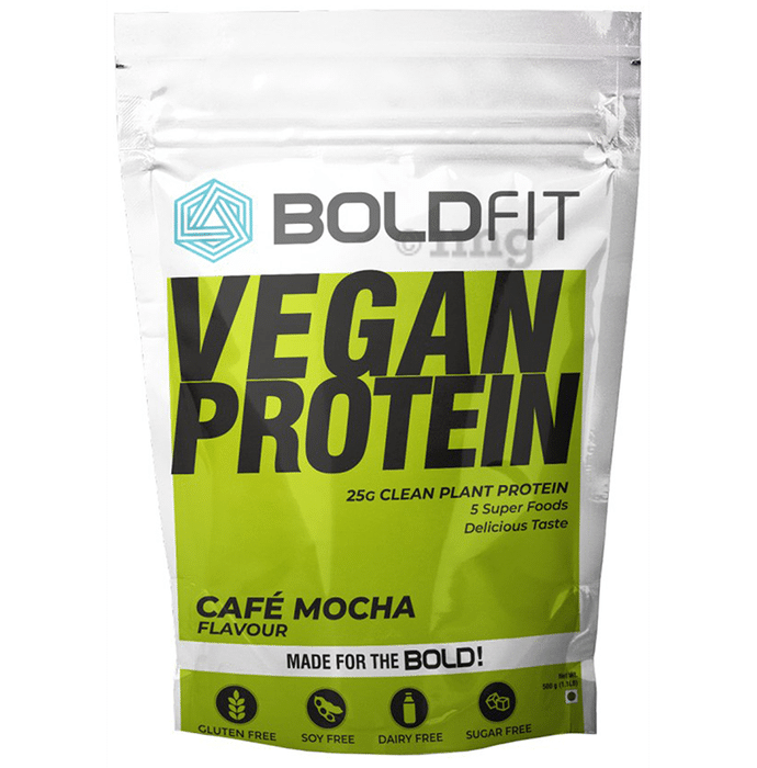 Boldfit Vegan Protein Cafe Mocha