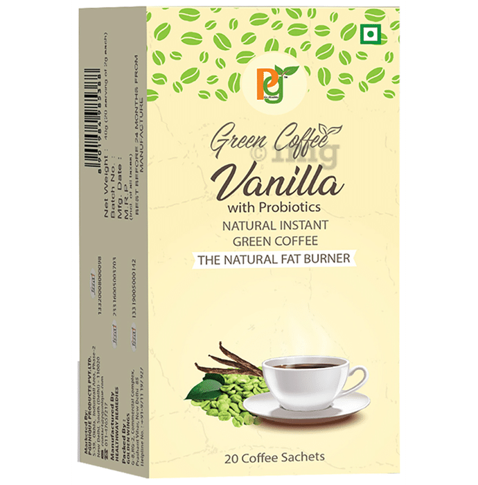 Pg Vanilla with Probiotics Green Coffee Sachet
