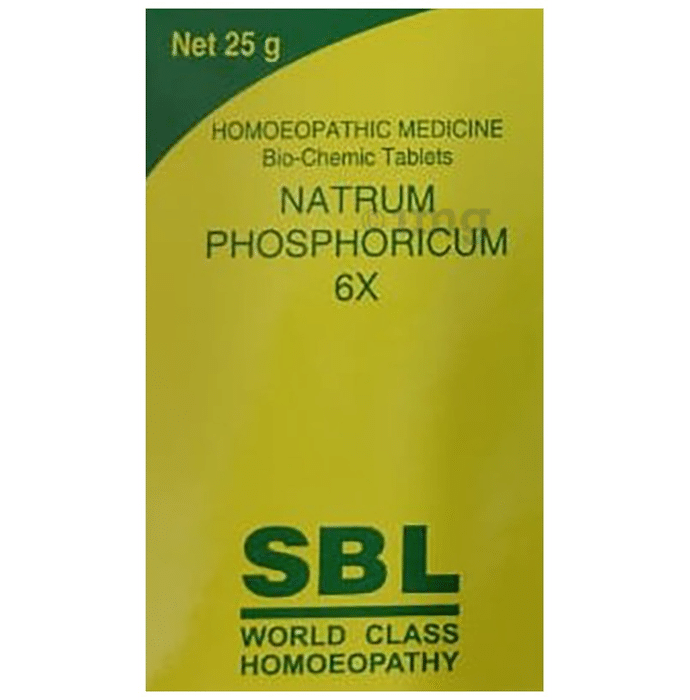 SBL Natrum Phosphoricum Biochemic Tablet 6X