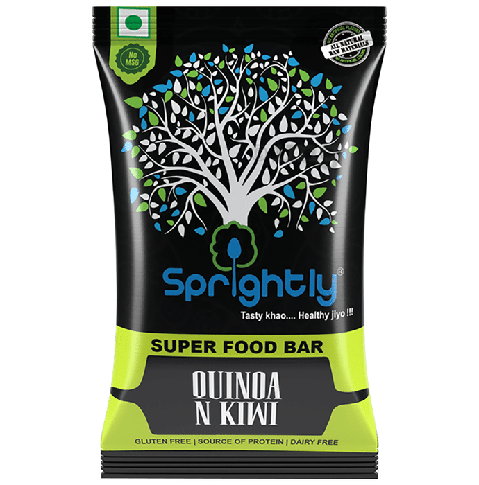 Sprightly Quinoa N Kiwi Super Food Bar