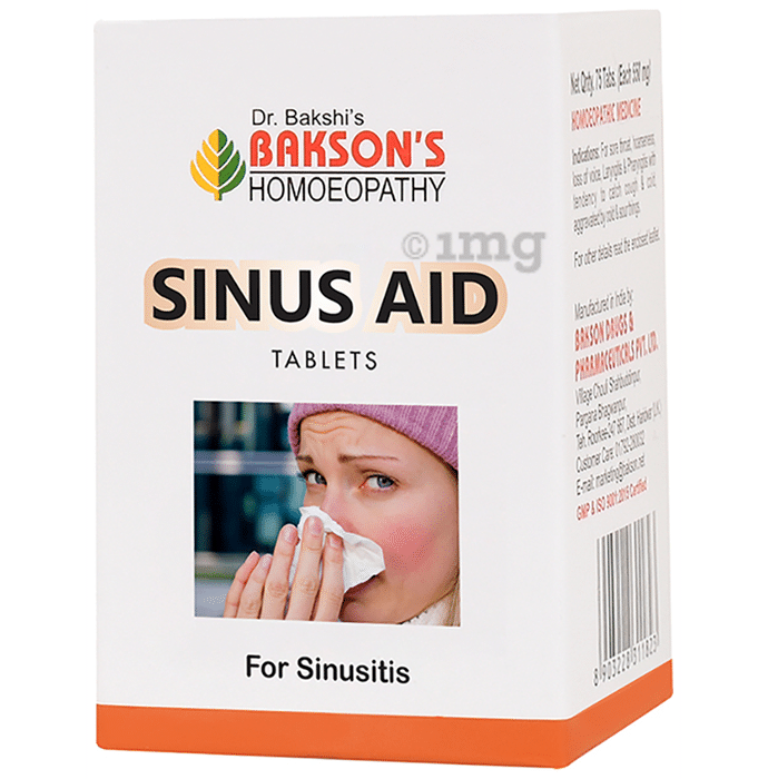 Bakson Sinus Aid Tablet Buy Bottle Of 750 Tablets At Best Price In