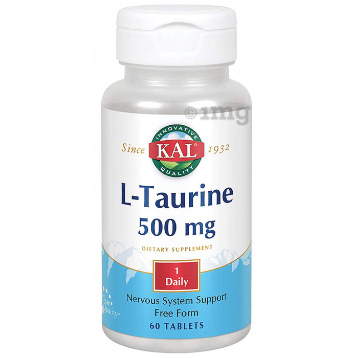 Kal L-Taurine 500mg Tablet