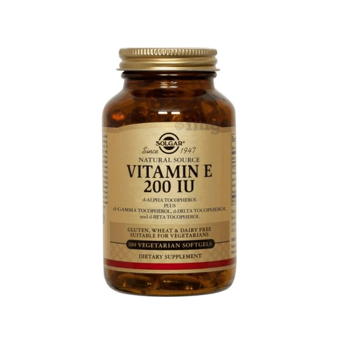 Solgar Vitamin E 200IU Vegetarian Sofgels