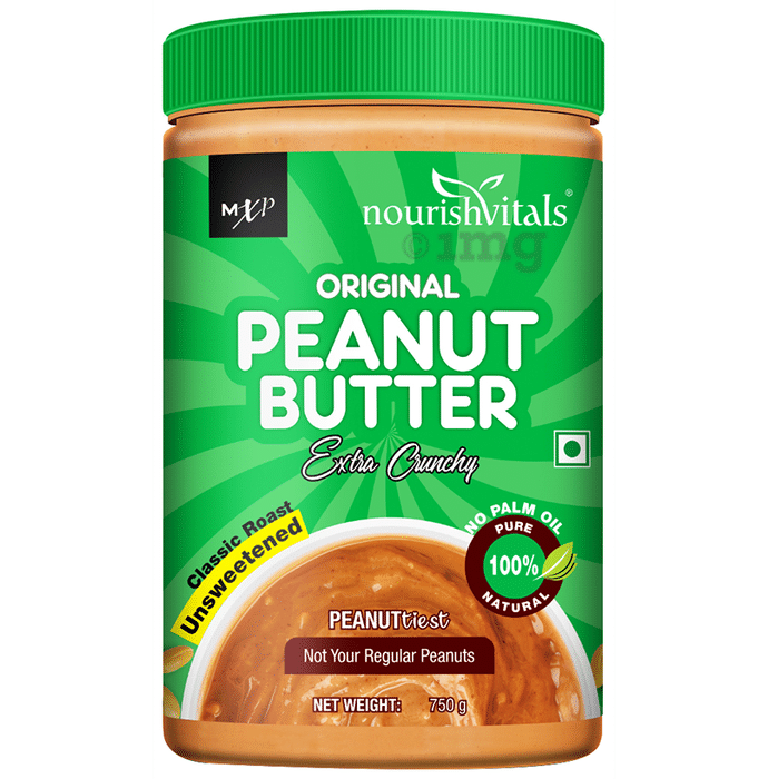 NourishVitals Original Peanut Butter Extra Crunchy