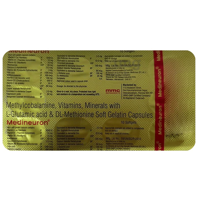 Medineuron Soft Gelatin Capsule