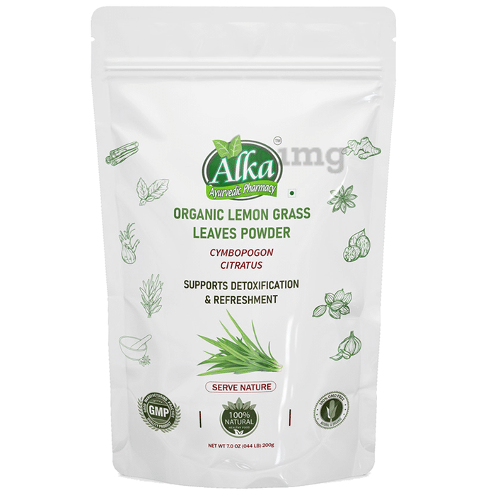 Alka Ayurvedic Pharmacy Organic Lemon Grass Leaves Powder