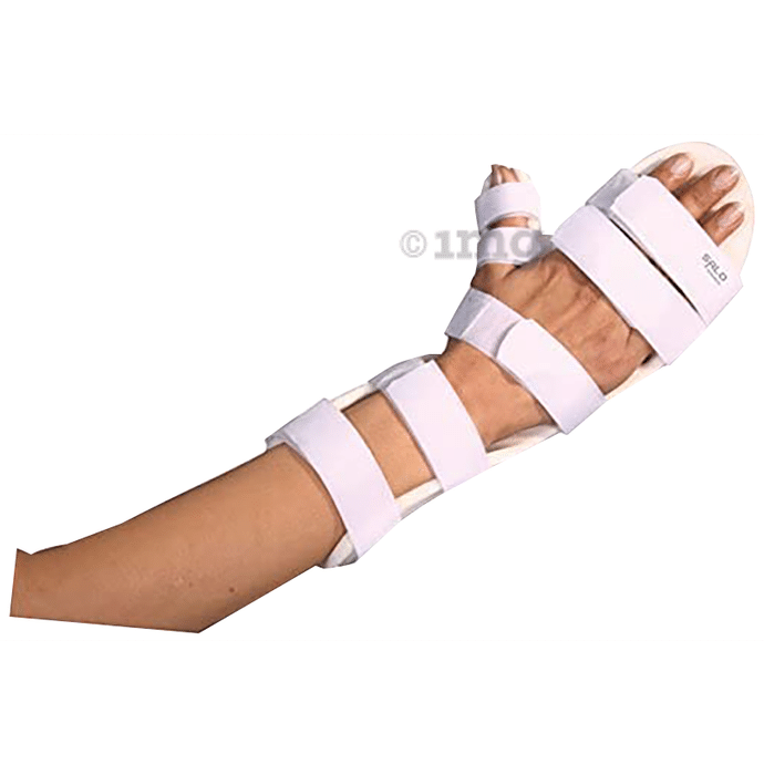 Salo Orthotics Wrist Hand Orthosis (Full Cock Up Splint) Medium Left