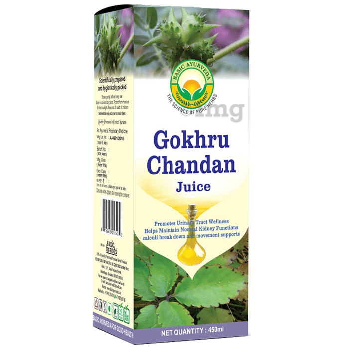 Basic Ayurveda Gokhru Chandan Juice