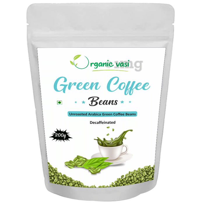 Organic Vasi Green Coffee Beans Decaffeinated