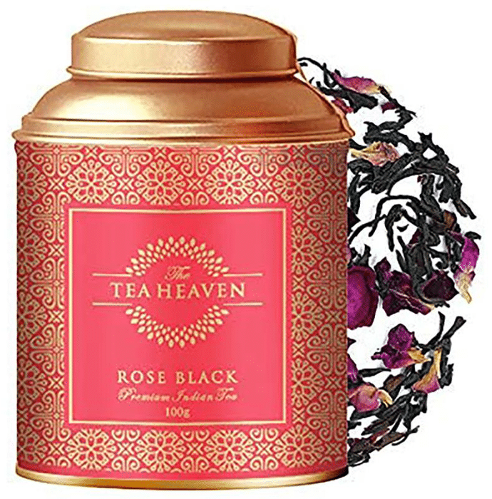 The Tea Heaven Rose Black Premium Indian Tea