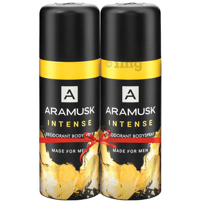 Aramusk Intense Deodorant Body Spray (150ml Each)