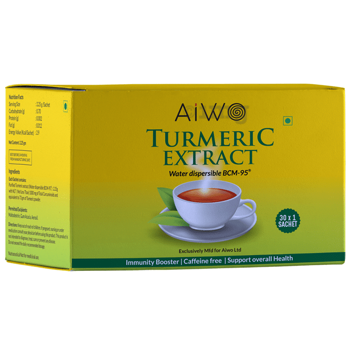 AIWO Turmeric Extract Sachet (2.25gm Each)