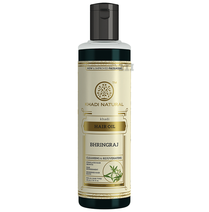 Khadi Naturals Ayurvedic Bhringraj Hair Oil