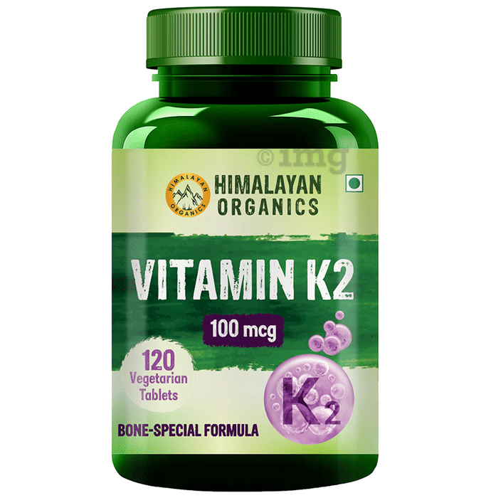 Himalayan Organics Vitamin K2 100mcg Vegetarian Tablet