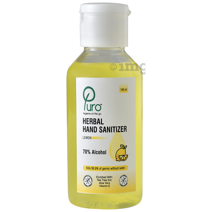 Puro Herbal Hand Sanitizer Lemon
