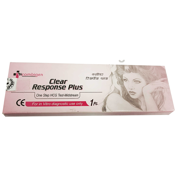 Recombigen Clear Response Plus Mid-Stream Pregnancy Test Kit