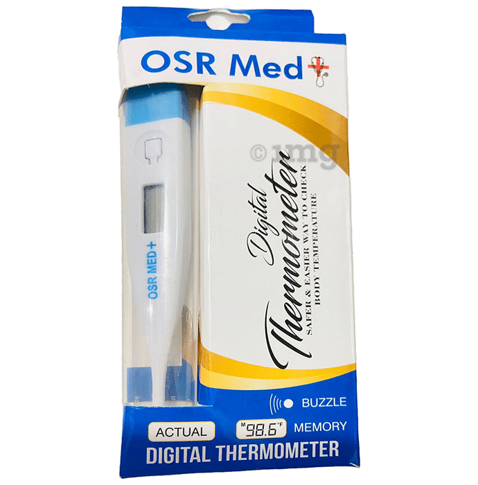 Osr Medplus Digital Thermometer White