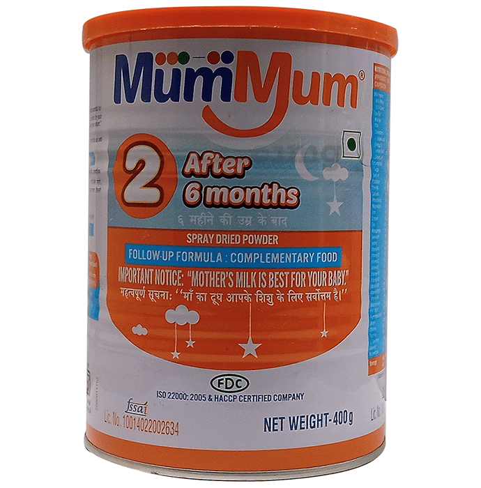 Mummum Powder Stage 2 After 6 Months | For Nutrition, Growth & Development