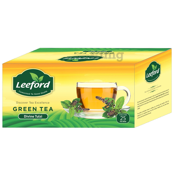 Leeford Green Tea Divine Tulsi