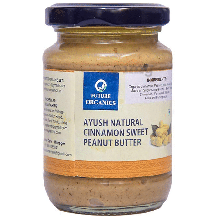 Future Organics Ayush Natural Peanut Butter Cinnamon Sweet