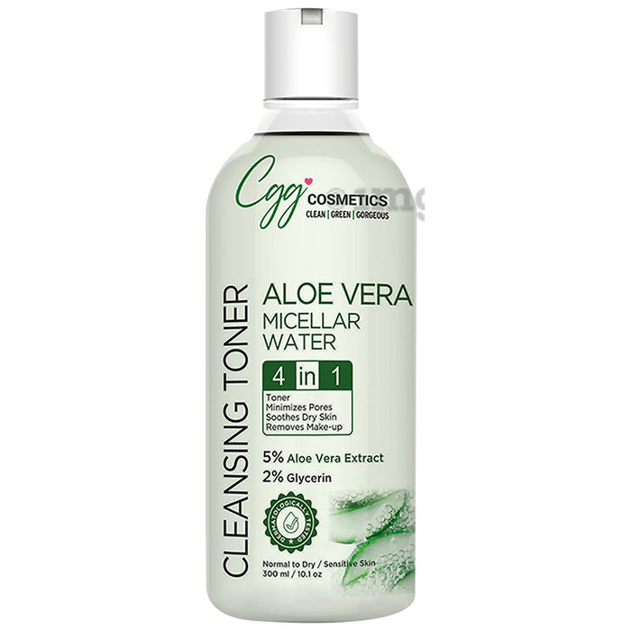 CGG Cosmetics Aloe Vera Micellar Water Cleansing Toner