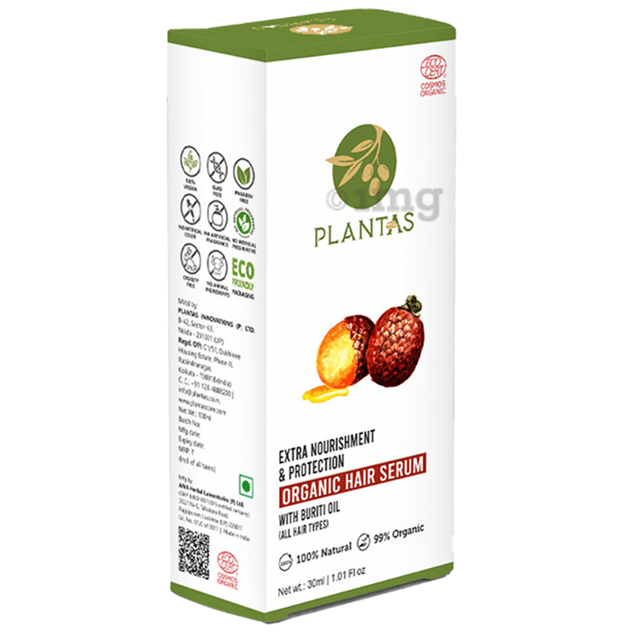 Plantas Extra Nourishment & Protection Organic Hair Serum
