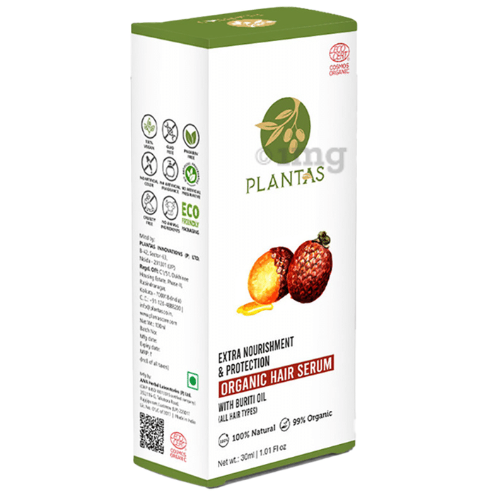 Plantas Extra Nourishment & Protection Organic Hair Serum