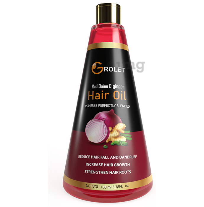 Grolet Red Onion & Ginger Hair Oil